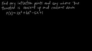 INFLECTION POINTS and CONCAVITY KristaKingMath [upl. by Holmen]