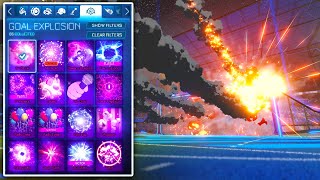 Every GOAL EXPLOSION On Rocket League In 2021 [upl. by Nevak847]