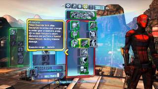 Borderlands 2  Bloodshed Zer0 Build  Melee Assassin Epicness [upl. by Soane887]