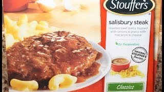 Stouffers Salisbury Steak Food Review [upl. by Garrick]