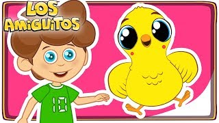 El Pollito Pio Pio 🐣 colección de cancion infantil  Los Amiguitos [upl. by Annekcm]