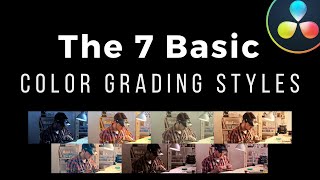 The 7 Essential Color Grading Styles Every Filmmaker Must Learn First [upl. by Mungo126]