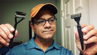 Leaf Shave v DEFENDER Razor  Sunday Shave ep27 [upl. by Howlan933]