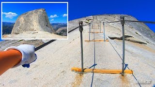 Half Dome Hike  Yosemite National Park  Vernal amp Nevada Waterfalls [upl. by Inaoj]