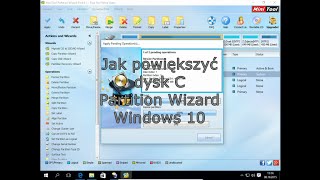 Jak powiększyć dysk C Partition Wizard Windows 10 [upl. by Kandy76]