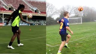 ChrisMD NAILS The Ronaldinho Crossbar Challenge [upl. by Boor]