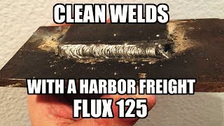 Harbor Freight Flux 125 Pointers for beginners [upl. by Simmie]