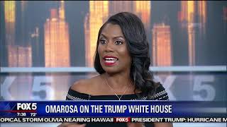 Omarosa Manigault Newman Says Pence Chief of Staff is Mystery Writer [upl. by Magulac]