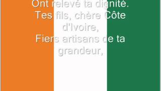 Hymne national de la Côte dIvoire [upl. by Saxon]