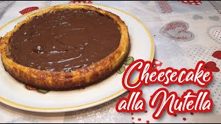 Cheesecake alla Nutella [upl. by Dian]