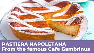 How to prepare PASTIERA NAPOLETANA  Traditional Easter dessert [upl. by Elwood]