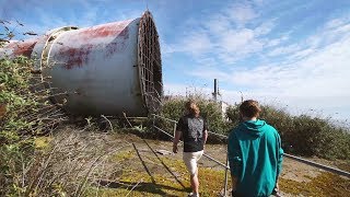 Where Does this Tunnel Lead Toxic ABANDONED Chemical Factory [upl. by Akemat148]