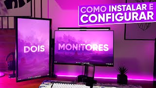 COMO LIGAR E CONFIGURAR 2 MONITORES NO SEU PC ATUALIZADO 2023 [upl. by Agrippina776]