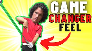 Get Your Hands LOW AROUND YOUR HIPS to Hit the Golf Ball HIGH and FAR When You Do This Golf Tip [upl. by Kursh]