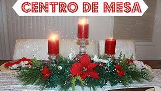 CENTROS DE MESA NAVIDEÑOS CON POCO DINERO DECORACIÓN NAVIDEÑA [upl. by Hy]