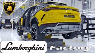 Lamborghini Urus Production in ITALY Luxury SUV Assembly [upl. by Sadonia]