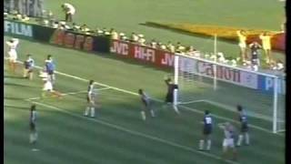 1990 World Cup Yugoslavia vs Argentine Dragan Stojkovic [upl. by Yzzik470]