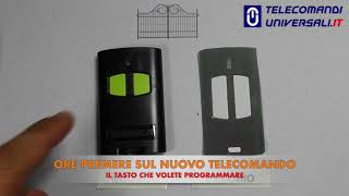 Come programmare un Telecomando Benincà TO GO 2VA [upl. by Rubin530]