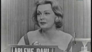 Whats my line  Arlene Dahl [upl. by Frech386]