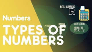 Types Of Numbers  Numbers  Maths  FuseSchool [upl. by Sewel]