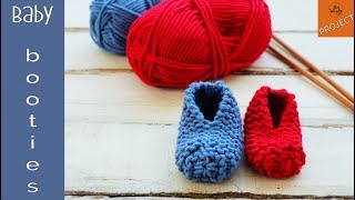 Baby Booties for absolute beginners  So Woolly [upl. by Diaz757]