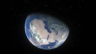 Zooming out from Earth with Space Engine [upl. by Ylloj]