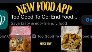 Too Good To Go Food App review [upl. by Nirihs386]