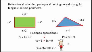 Perímetro de Figuras con Ecuaciones [upl. by Novaelc]