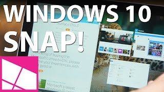 How to use Snap Assist on Windows 10 [upl. by Asirb]