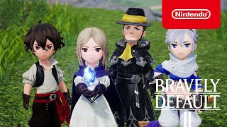 Bravely Default II  Launch Trailer  Nintendo Switch [upl. by Haidebez]