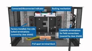 See how the drawout MCCB works [upl. by Demmer]