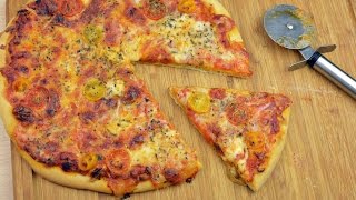 How to Make Margherita Pizza  Easy Homemade Margherita Pizza Recipe [upl. by Eet]