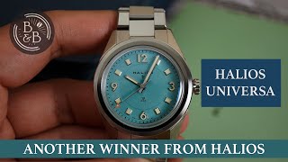 Halios Universa Pastel Blue  Another winner from Halios  Beans amp Bezels [upl. by Inalaeham]