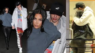 Kim Kardashian and Pete Davidsons PDAFilled DATE NIGHT [upl. by Sower]