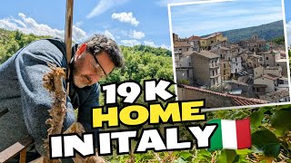 4 Our CHEAP HOUSE in ITALY DIY Renovation Italy We Bought an Italian House for 19K in ABRUZZO [upl. by Erialc]