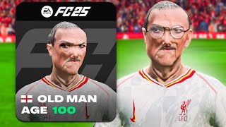 I Made a 100 YEAR OLD PLAYER on FC 25 [upl. by Marron829]