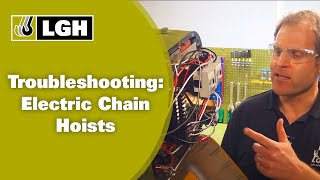 Troubleshooting an Electric Chain Hoist [upl. by Korry]