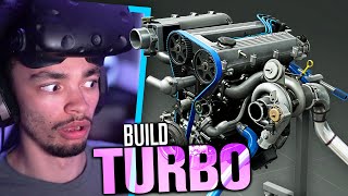 How to TURBO A Car in VR  Wrench Virtual Reality Gameplay [upl. by Toby113]