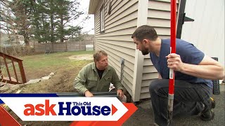 How to Install a Channel Drain  Ask This Old House [upl. by Niloc249]