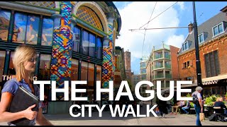 Virtual walking tour of the Hague  Walking tour through DEN HAAG [upl. by Letnuahs]