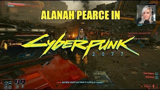 Cyberpunk 2077 Alanah Pearce cameo [upl. by Eve745]