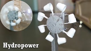 How to Generate Electricity from Water flow  Hydropower [upl. by Slyke90]