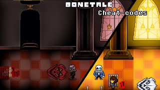 Bonetale 142 Walkthrough 1  Sans All Cheat Codes [upl. by Kehr]