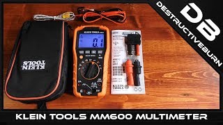 KLEIN TOOLS MM600 Multimeter Review amp Testing [upl. by Mahtal]