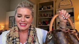 Louis Vuitton ARTSY Monogram  1 Year Review  BOHO CHIC [upl. by Yriek]