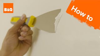 How to fill small holes in the wall [upl. by Yeknarf]