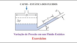 Análise de Manômetro de Tubo Inclinado [upl. by Ap]