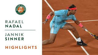 Rafael Nadal vs Jannik Sinner  Quarterfinals Highlights  RolandGarros 2020 [upl. by Anivlac623]