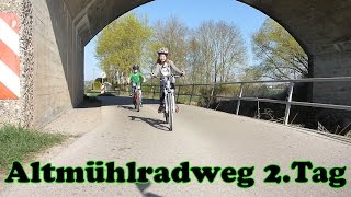 Altmühlradweg 2 Tag [upl. by Euqinahs]