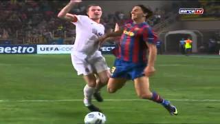 FC Barcelona UEFA Super Cup Winners 2009 vs Shakthar Donetsk 1 0 [upl. by Thatch684]